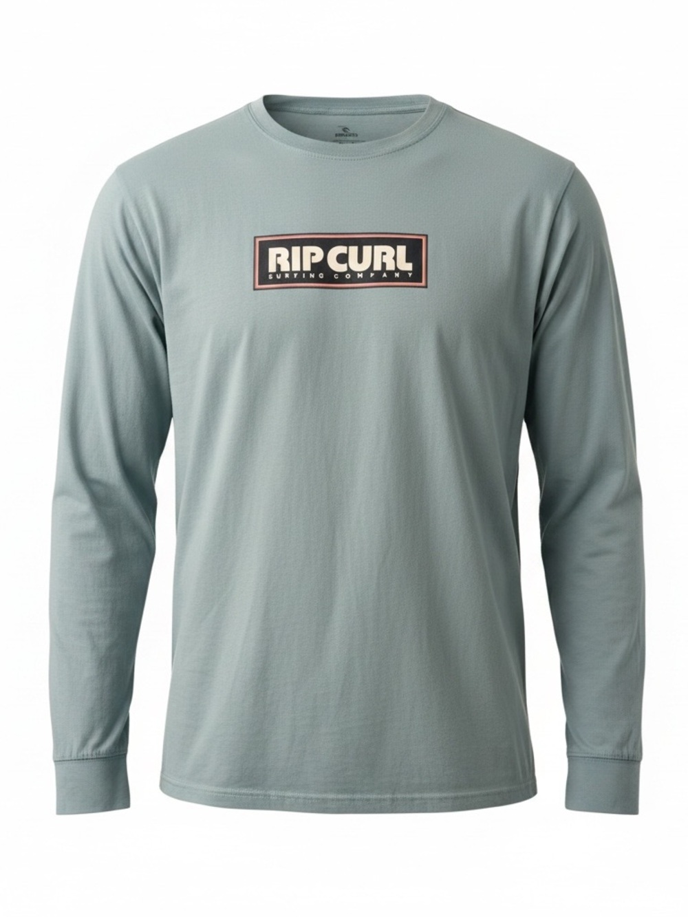 Rip Curl Long Sleeve Logo Tee - turquoise